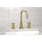 Kingston Brass FSC8933ZX Millennium Widespread Bathroom Faucet W/ Brass Pop-Up, Brass FSC8933ZX - alternate 2